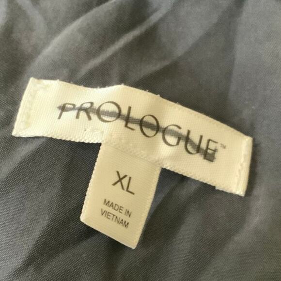 Prologue Halter Dress XL Sleeveless Open Back Minimalist Casual Summer Elegant - Picture 1 of 11